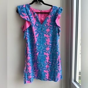 Lilly Pulitzer Astara Romper Dress Prosecco Pink Dilly Dally